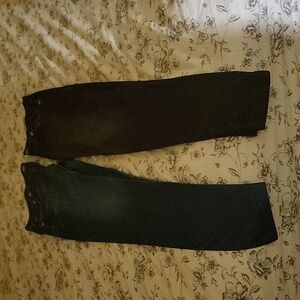 Jean look leggings no boundaries  size large